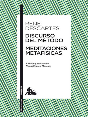 cover image of Discurso del Método / Meditaciones metafísicas